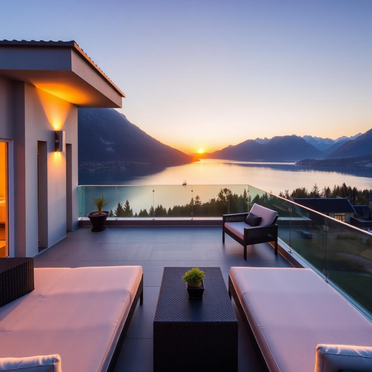 Penthouse-Terrasse
